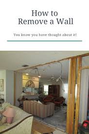 How To Remove A Wall In Your Home