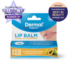 lip balm enriched with pawpaw dermal