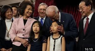 He was their shield, letting bills die so they wouldn't have to vote against them and expose their corruption to the voters. Freedom Is Not Free On Twitter Elaine Chao Us Traitor Secretary Of Transportation Mitch Mcconnell Us Traitor Republican Senator Joe Biden Us Traitor From The Basement Wang Qishan Ccp Vice President And