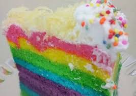 Cara membuat rainbow cake kukus cukuplah mudah, hampir sama dengan membuat kue kukus. 10 Bahan Masak Rainbow Cake Kukus Yang Enak Cookandrecipe Com