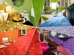 Cara cat dinding kamar dengan motif geoetris yang keren. 7 Cara Warna Cat Dinding Rumah Mempengaruhi Aura Mood Anda