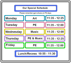Teacher Schedule Template Classroom Timetable Template
