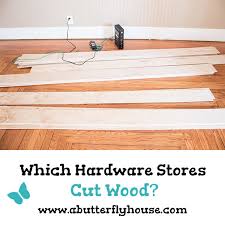 which home improvement s cut wood