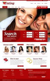 Dating Site Template Website Templates Free Dating Site
