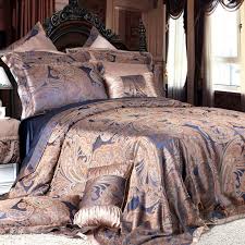 luxury silk satin bedding sets