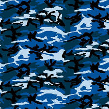 Blue Camouflage Hd Phone Wallpaper