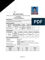 So, use this curriculum vitae format only if you have a good reason not to choose any other. Bdjobs 2017 Cv Bangladesh Dhaka