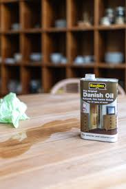 how to apply danish oil on wood