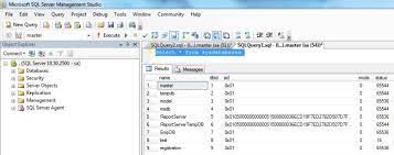 server and databases in sql server