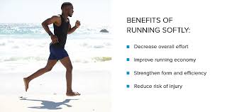 running quietly improves performance