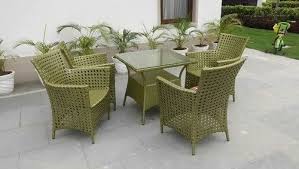 Green Garden Outdoor Table Chair Set