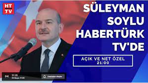 Süleyman Soylu Habertürk Canlı izle Youtube Habertürk TV Frekans Bilgileri  - Finans Ajans