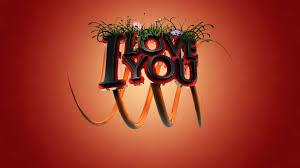i love you typo wallpaper hd typography