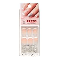 impress press on nails gel manicure
