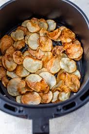 air fryer potato chips wellplated com