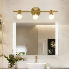 Metal Brass Wall Sconce Linear Led 3