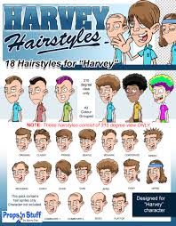 Learn how to draw cartoon hair that gives you characters plenty of personality. Harvey Hairstyles Cartoon Animator Actor Reallusion Marketplace