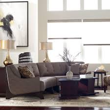 stickley leather sectional photos