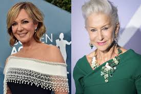 See more ideas about allison janney, allison, first lady. Allison Janney Says Dame Helen Mirren Inspired Her To Embrace Her Natural Grey Hair