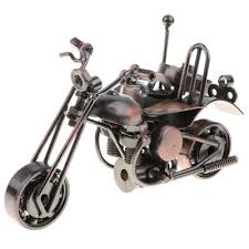 Yard, garden & outdoor living products. Oldfashioned Motorcycle Motorbike Model Metalcraft Home Decor Bronze Buy At A Low Prices On Joom E Commerce Platform