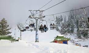 malam jabba ski resort reopens to
