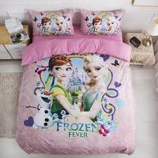 Disney Bedding Set Purple Frozen Elsa