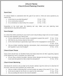 Corporate Event Planning Checklist Excel Template Resume