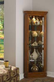 corner oak china cabinet foter