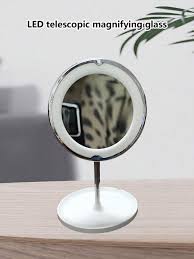 tabletop led lighted vanity mirror for