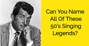 If you know, you know. Can You Name All Of These 50 S Singing Legends Quizpug