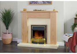 Elan Electric Fire In Brass