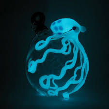 Glow In The Dark Octopus Ornament Hand
