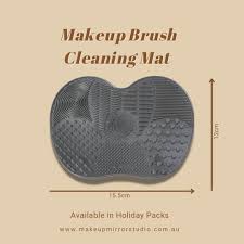 makeup brush cleaning mat makeup