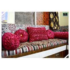 maroon color sofa pillow set