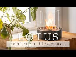 Modern Tabletop Fireplace Planika