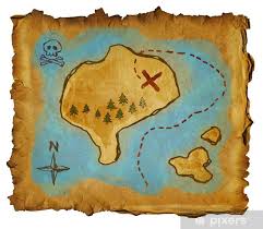 pirate map wall decals murals wall