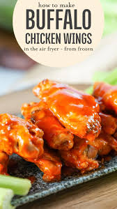 air fryer buffalo en wings cook