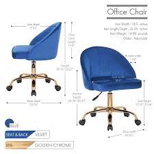 Shop for folding desk chair online at target. Porthos Home Cabot Velvet And Gold Metal Desk Chair
