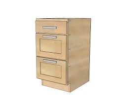 Our kitchen cabinets come with all you would expect: 18 Kitchen Cabinet Drawer Base Ana White