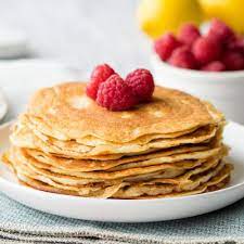 Keto Pancakes Cream Cheese Almond Flour gambar png