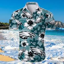 nfl philadelphia eagles hawaiian shirt