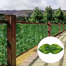 Artificial Hedge Ivy Leaf Garden Fence