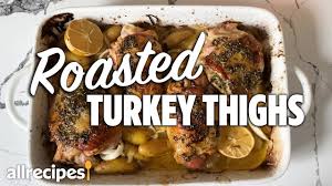 how to make herb roasted turkey thighs