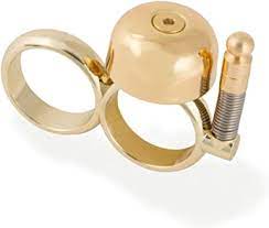 Runbell - handheld running bell - Japanese quality brass bell delivers a  harmonic ring to warn others of your approach. Useful for trail running,  running stroller, unicycle, classroom (for her gold) : Amazon.co.uk: Sports  & Outdoors