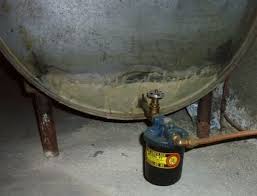 this fuel oil storage tank in a home s