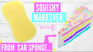 squishy makeover turning a 1 sponge