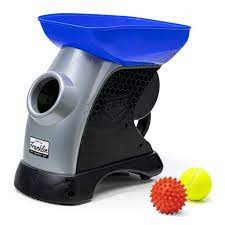 The automatic tennis ball launcher is more than just a toy, for your doggo, it's a playmate! Franklin Pet Ready Set Fetch Automatic Tennis Ball Launcher Dog Toy Official Size Tennis Ball Thrower Interactive Toy Franklin Sports