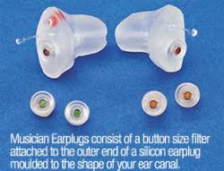 Musician's ear plugs are not just for musicians. Musicians Earplugs Melbourne Custom Moulded Earplugs