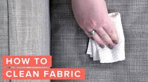 how to clean a fabric couch article