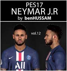 Encontrarás las mejores faces y hairs de los mejores jugadores, uniformes y mucho más de pes de ps2. Ultigamerz Pes 2017 Neymar Psg Face 2019 20